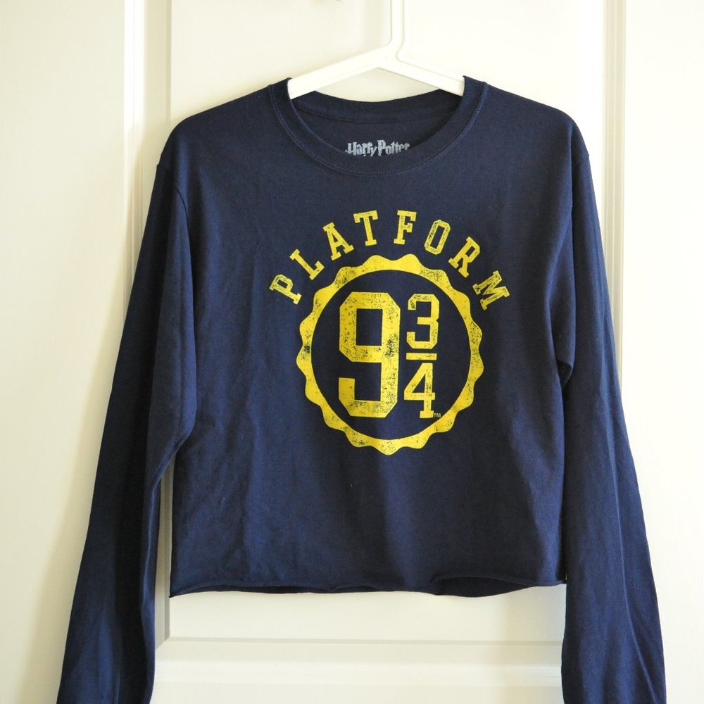Harry Potter Crop Long Sleeve Shirt
